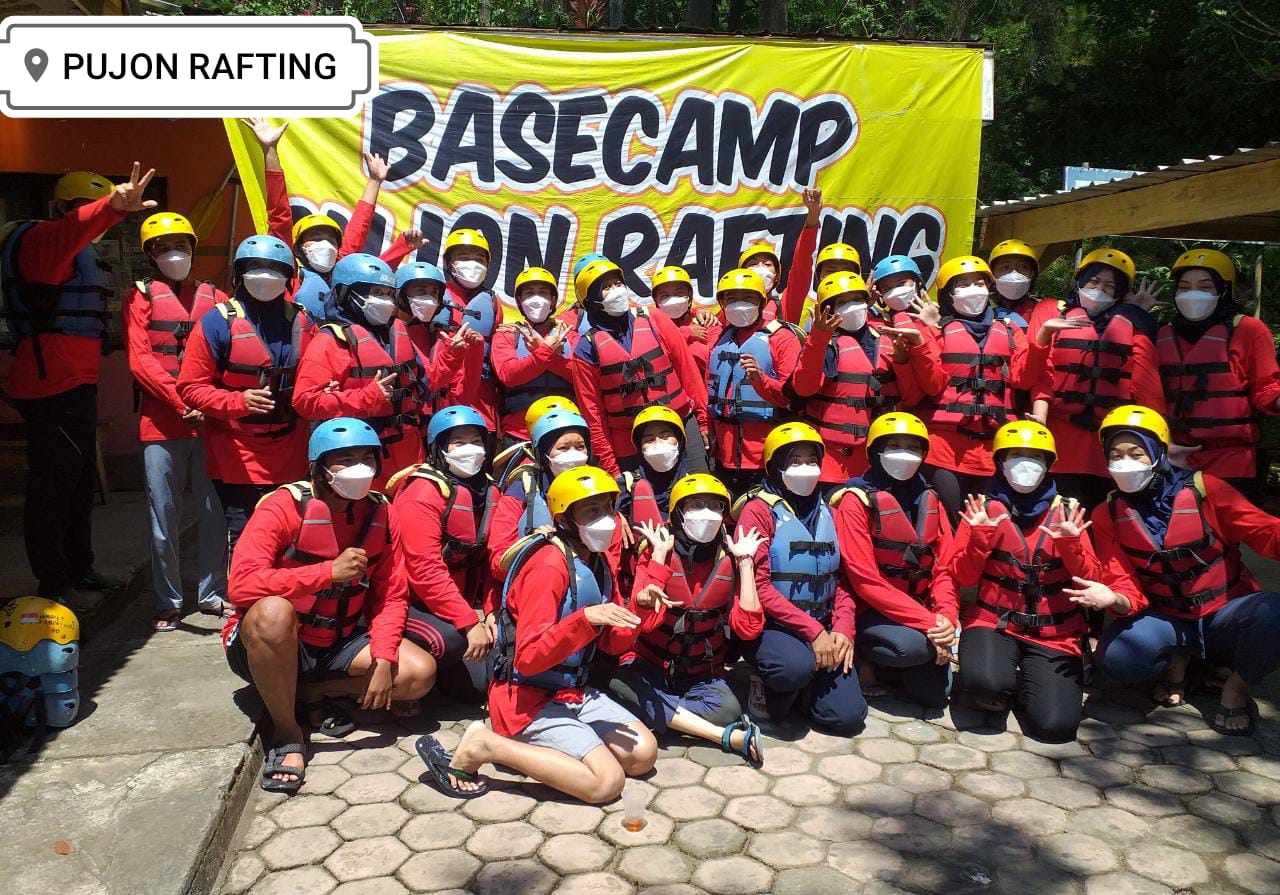 Gathering RSU Haji Surabaya bersama Pujon Rafting Malang